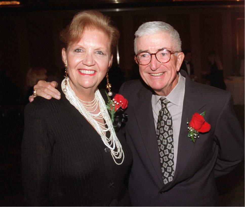 Al Hartmann  |  The Salt Lake Tribune

Barbara and Frank Layden.
