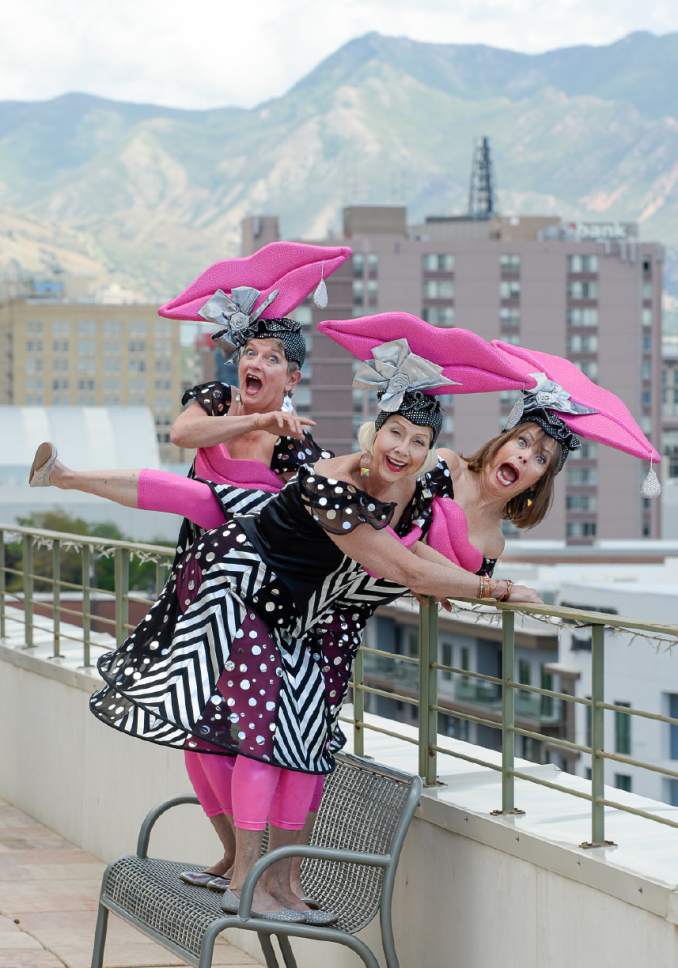 Francisco Kjolseth  |  The Salt Lake Tribune


Utah Arts Festival will feature longtime musical act this year, the comedy harmonic trio the Saliva Sisters made up of Salubria - Ester Fors, Levolor - Michelle Nunley, and Uvula - Rebecca Healfrom left.