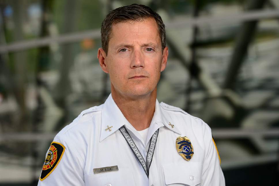Trent Nelson  |  The Salt Lake Tribune
Michael Fox was on a search team on Sept. 11 and now has developed lymphoma as a result.
