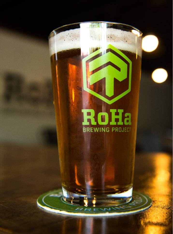 Leah Hogsten  |  The Salt Lake Tribune 
Salt Lake City's RoHa Brewing Project is  one of eight Utah brewers to bring home awards from the North American Brewers competition.