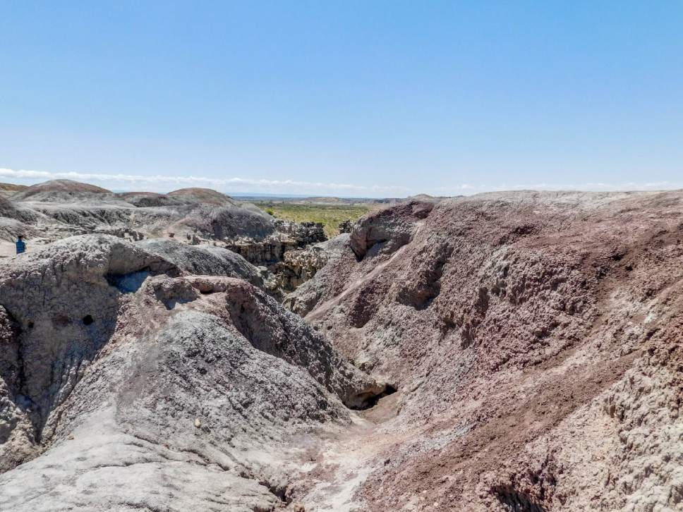 Erin Alberty  |  The Salt Lake Tribune


The intricate formations of Fantasy Canyon emerge from the surrounding badlands south of Vernal. Photo taken May 28, 2017.