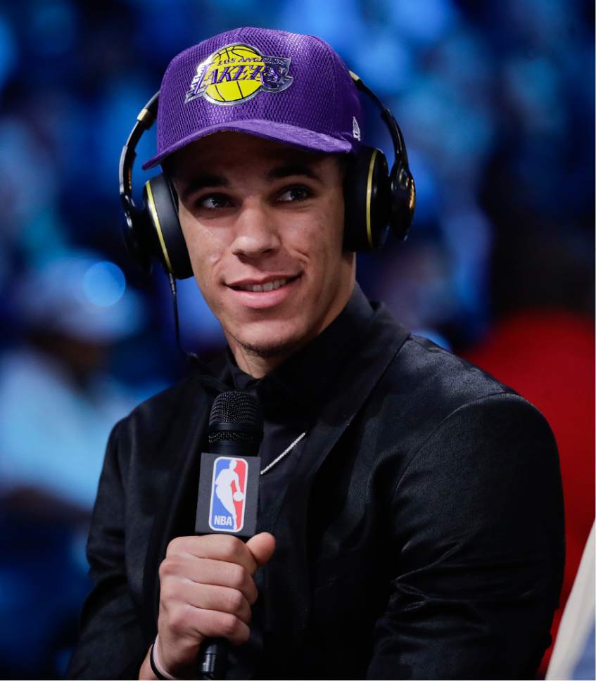 Lakers grab Lonzo Ball with 2nd overall pick in NBA draft The Salt