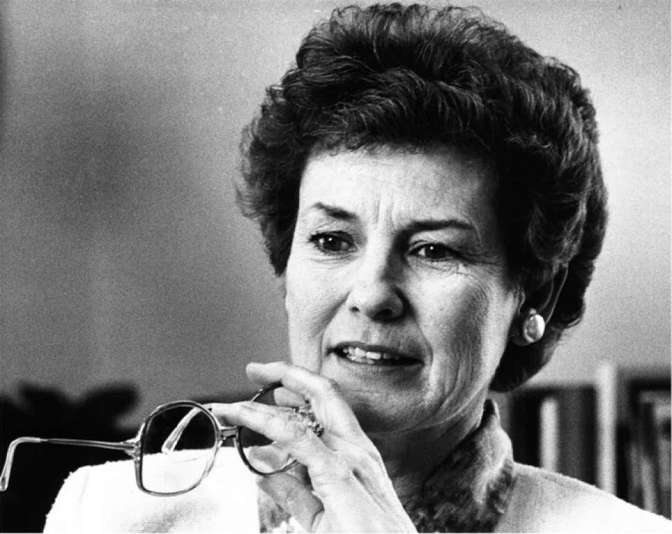 Al Hartmann  |  Tribune File Photo
Barbara Woodhead Winder was general president of the LDS Church's Relief Society from 1984 to 1990.