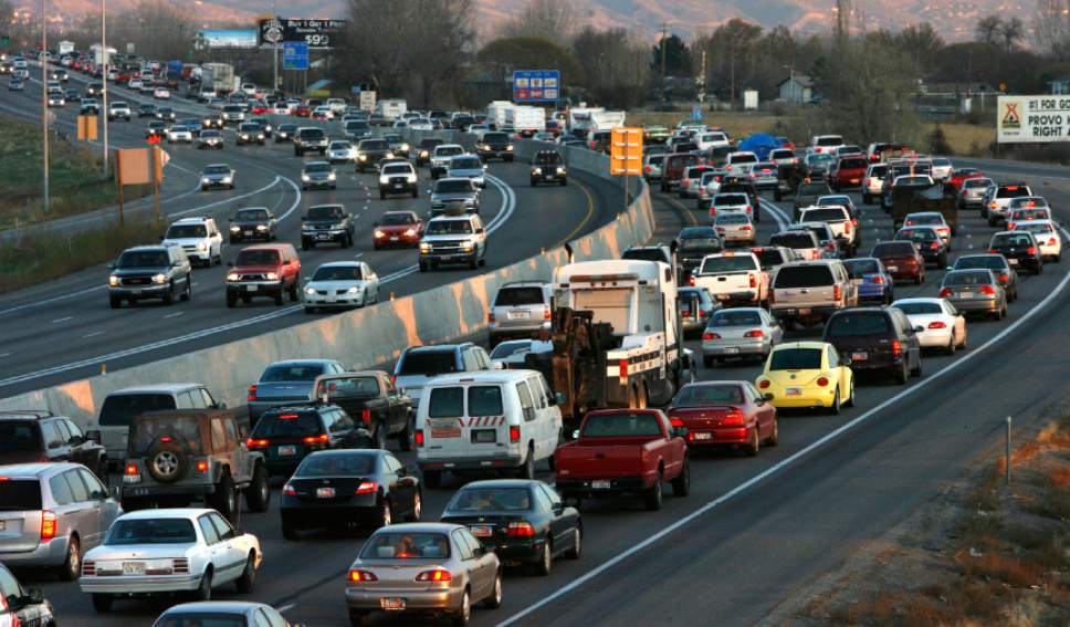 Rick Egan  |  Tribune file photo


Rush hour traffic on I-15 near Lehi, November 21, 2007.