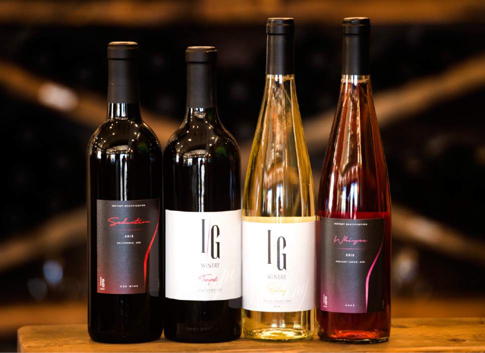 Rick Egan  |  The Salt Lake Tribune

IG wine in the tasting room at Cedar City's IG Winery, which after five years has moved to a new location on Center Street.