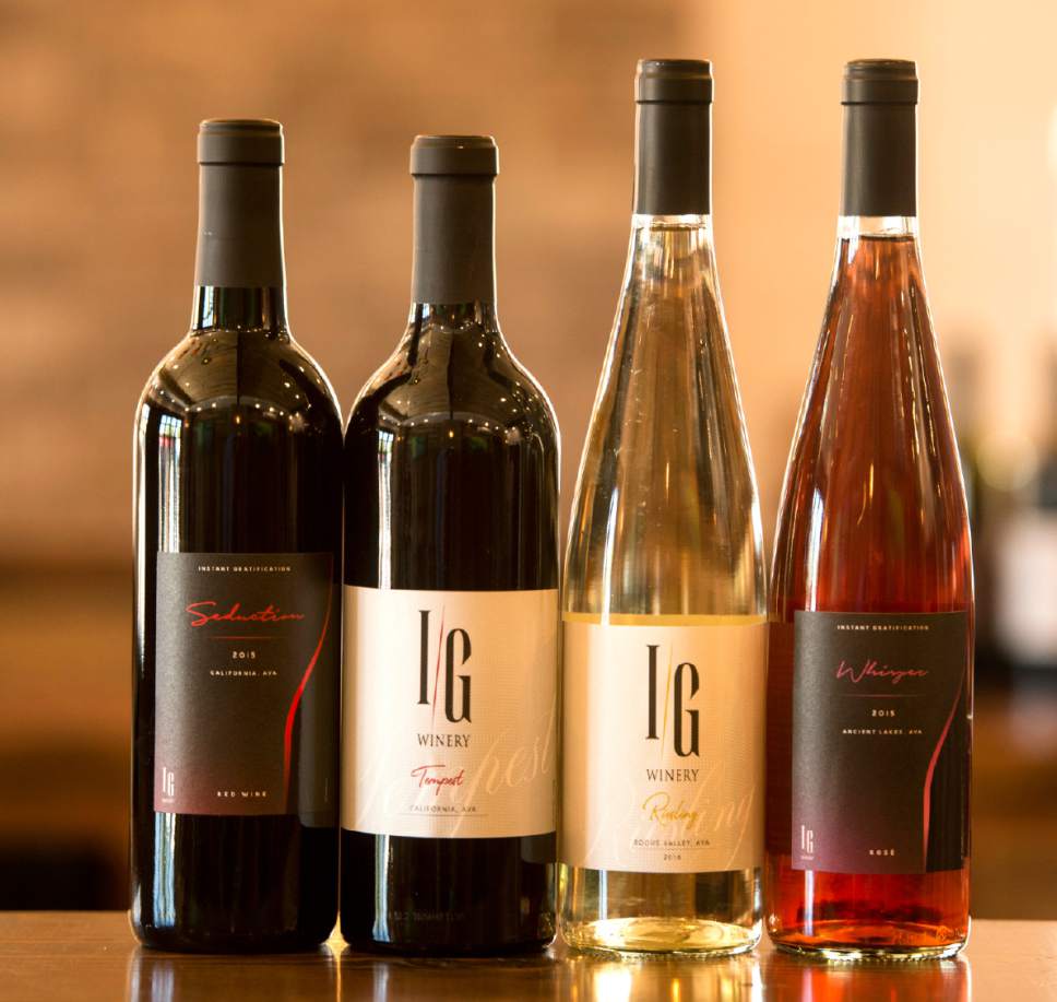 Rick Egan  |  The Salt Lake Tribune

IG wine in the tasting room at Cedar City's IG Winery, which after five years has moved to a new location on Center Street.
