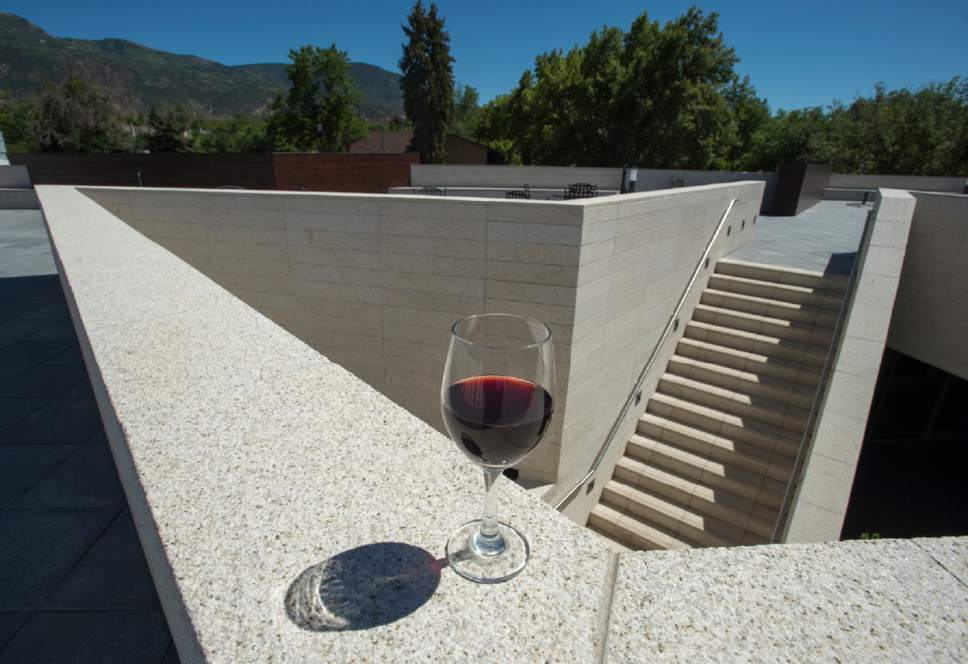 Rick Egan  |  The Salt Lake Tribune

Patrons of the Utah Shakespeare Festival will be able to buy wine before shows and at intermission at the new Engelstand Theatre in Cedar City.