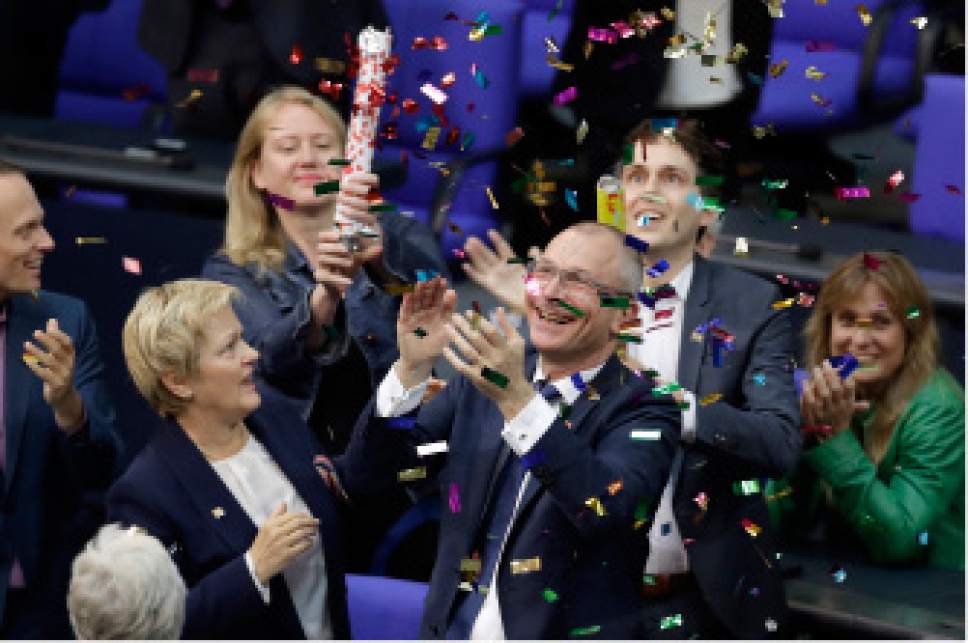 Germany Legalizes Same Sex Marriage After Merkel U Turn The Salt Lake