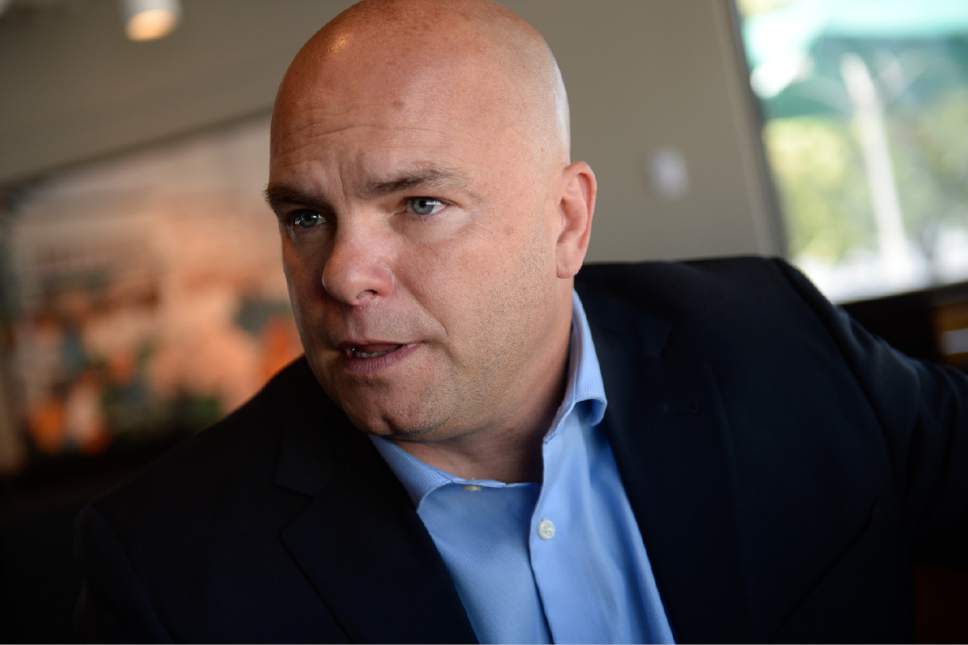 Francisco Kjolseth | The Salt Lake Tribune
Joe Darger, one of the state's most high-profile polygamist sits down for an interview on Wed. June 14, 2017, to discuss his decision to join the race for mayor of Herriman.