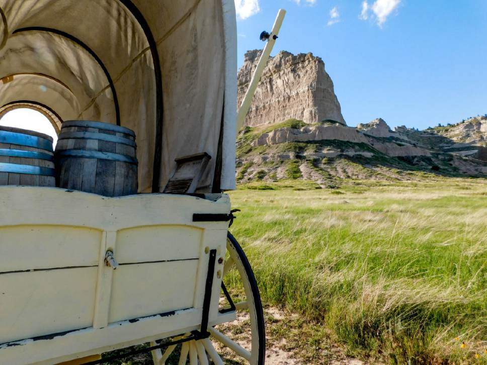 Erin Alberty  |  The Salt Lake Tribune

Scenes from the Oregon Trail: Scotts Bluff National Monument, Gering Neb.