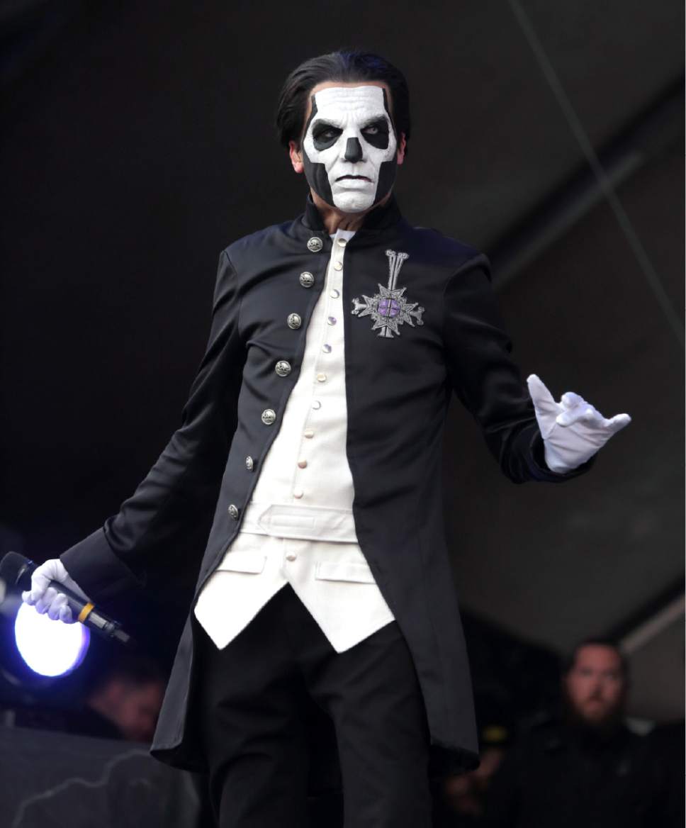 Papa Emeritus III of the band Ghost performs in concert during Day 2 of ...