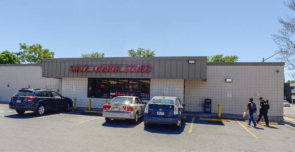 Francisco Kjolseth  |  The Salt Lake Tribune
Salt Lake County Mayor Ben McAdams has asked the state to relocate the liquor store in downtown Salt Lake City at 205 W. 400 South to help reduce criminal activity among the homeless.