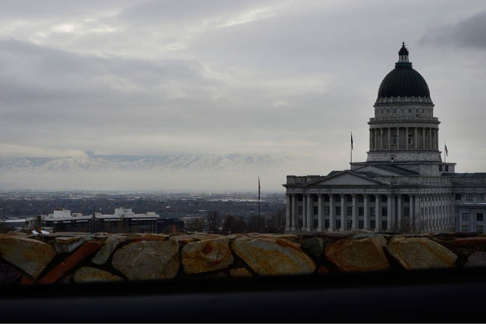 Scott Sommerdorf   |   Tribune file photo
Looking south west from the Avenues past the Utah State Capitol building, Wednesday, January 6, 2016.