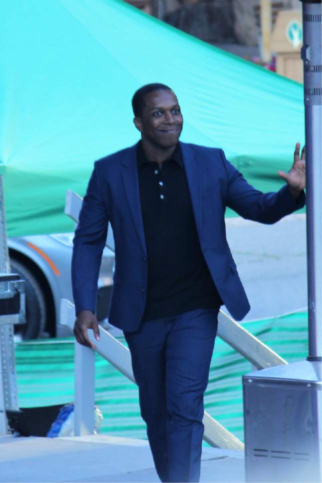 Brent Newton  |  Special to The Tribune


Leslie Odom Jr. performs with the Utah Symphony at Snow Park Outdoor Ampitheatre at Deer Valley Resort in Park city on Saturday, July 15, 2017.