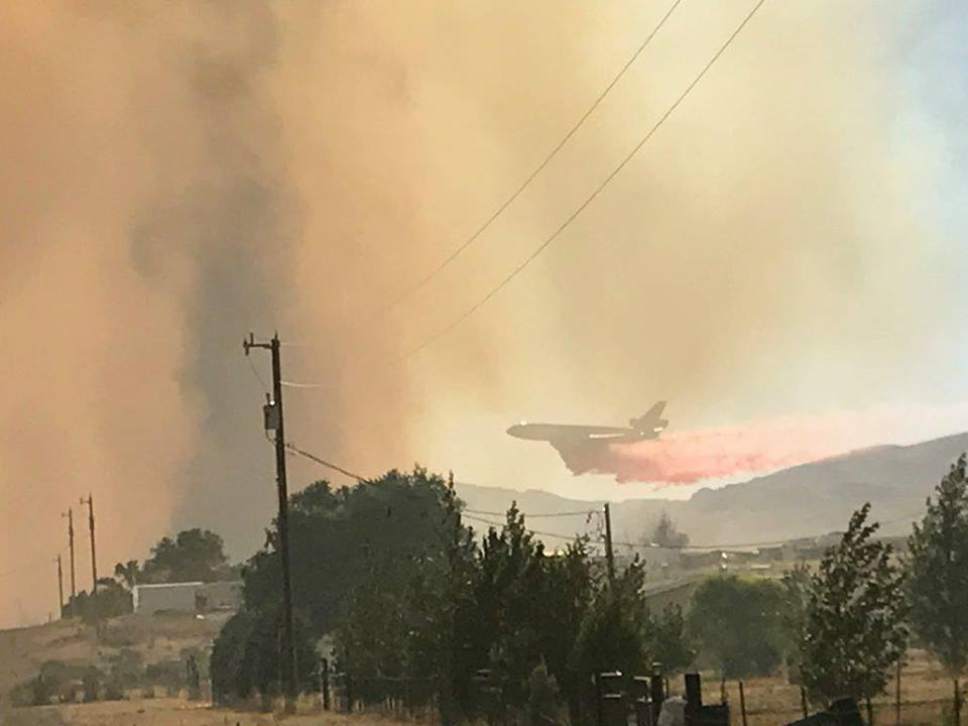 Homes burned and residents evacuated due to wildfire near Elko, Nevada ...