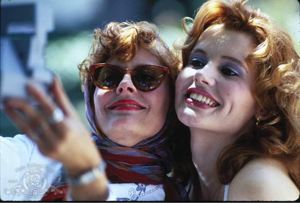|  MGM
Susan Sarandon (left) and Geena Davis star in the 1991 drama "Thelma & Louise."