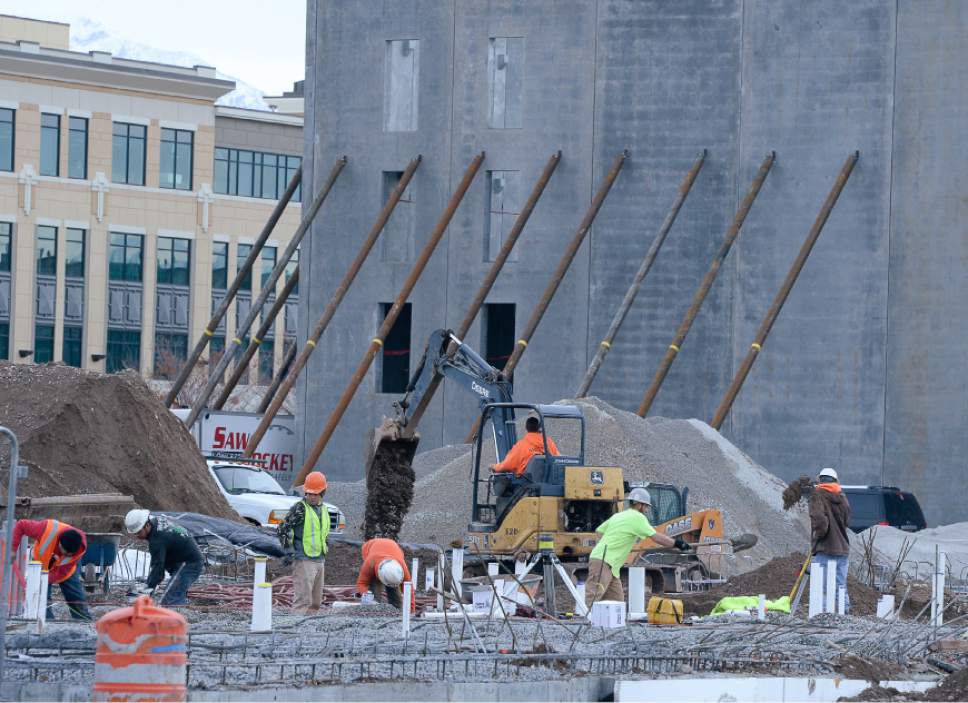 Tribune file photo by Francisco Kjolseth | The Salt Lake Tribune

New development near The Gateway shopping district in west Salt Lake City helped fuel the creation of new construction jobs, part of the state's robust 3.4 percent job growth rate from June of 2016 to last month.