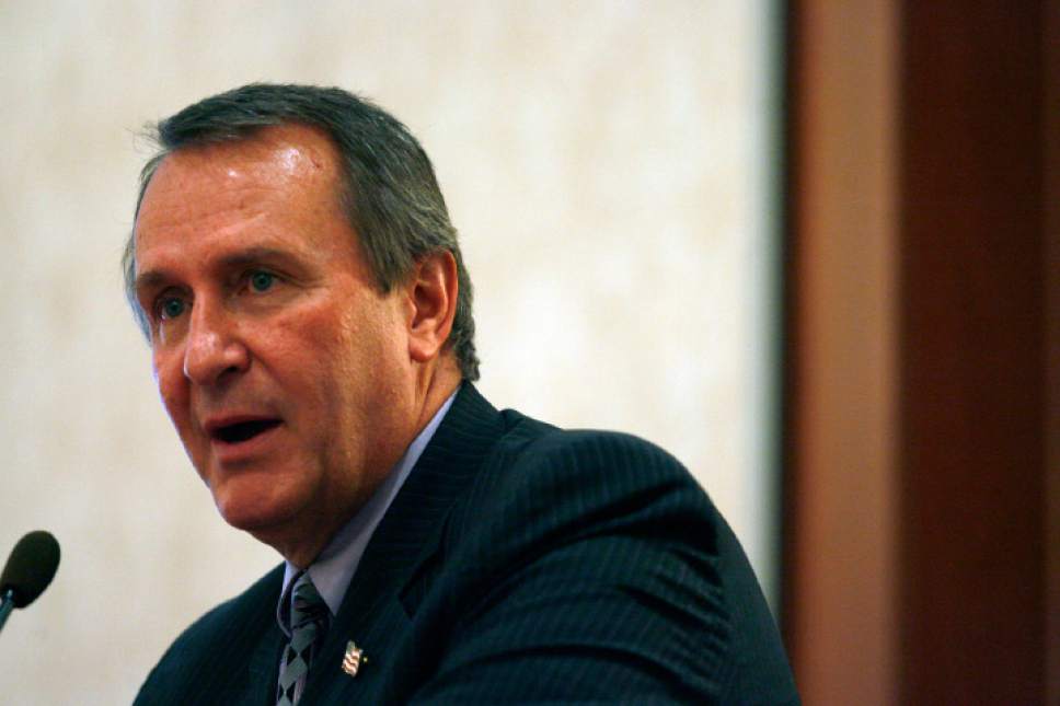 Francisco Kjolseth  |   Tribune file photo
Former Attorney General Mark Shurtleff has taken up the cause of Draper Councilwoman Michele Weeks, who says she is tired of being pelted with false ethics allegations.
