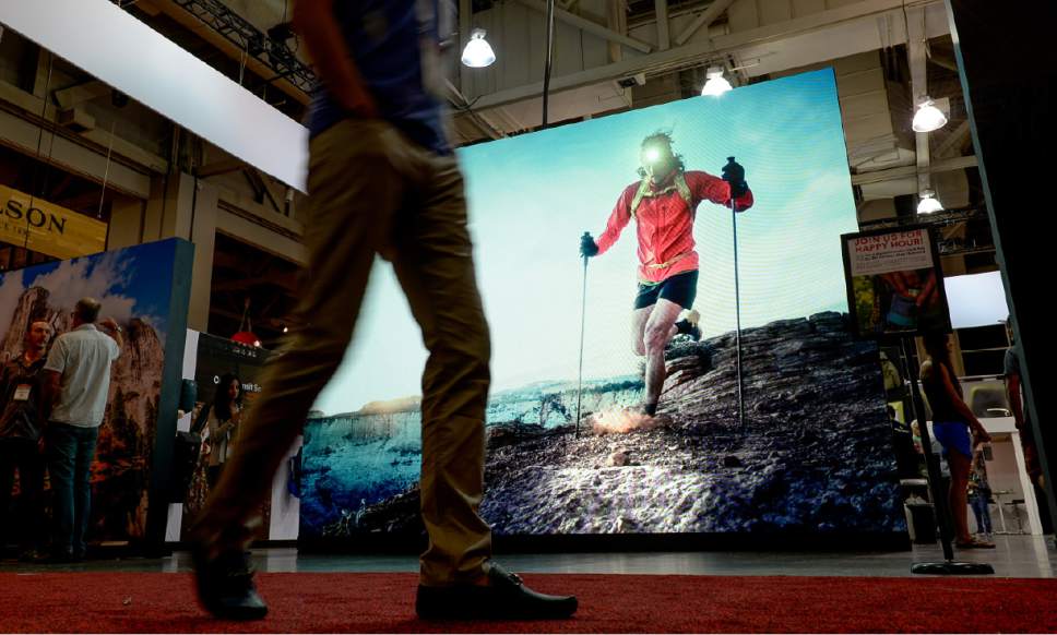 Francisco Kjolseth  |  The Salt Lake Tribune
Locally based Black Diamond claims it will cost them 50 percent more to attend the Outdoor Retailer trade show when it moves to Colorado after two decades in Salt Lake City.
