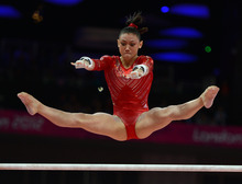 Olympics: In a runaway, U.S. women win gymnastics gold ...